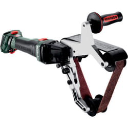 Metabo - Smerigliatrice a nastro per tubi a batteria rbvb 18 ltx bl 180 senza batteria e caricabatterie