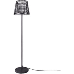 Paco Home - Lampada Da Terra In Out Tavolo Batteria Giardino Terrazza Ricaricabile Moderna Nero, Lampada da terra 1 (Spina)