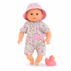 Corolle Bébé Bath Coralie, Bambola bambina, Genere neutro, 1,5 anno/i, Bambino/Bambina, 300 mm, Beige
