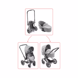 Corolle Cybex 3in1 Pram Passeggino per bambola - Vista aggiuntiva 8