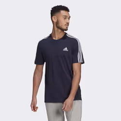 Adidas GL3734, Maglietta, Adulto, Maschio, Blu, Monocromatico, S