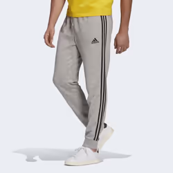 Adidas GK8889 Maschio Grigio Cotone, Poliestere, Viscosa