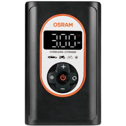 OTIR4000 Compressore TYREinflate 4000 8.3 bar Custodia di conservazione, Spegnimento automatico, con lampada, Dis - Osram