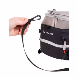 VAUDE Silkroad Plus (MIK) Posteriore Borsa da bicicletta 16 L Poliestere, Poliuretano Nero - Vista aggiuntiva 2