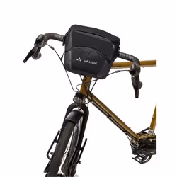 VAUDE OnTour Box M Frontale Borsa da bicicletta 4 L Poliestere, Poliuretano Nero, Grigio - Vista aggiuntiva 6