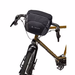 VAUDE OnTour Box L Frontale Borsa da bicicletta 6 L Poliestere, Poliuretano Nero - Vista aggiuntiva 5