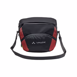 VAUDE 15327 Frontale Borsa da bicicletta 6 L Poliestere Nero, Rosso - Vista aggiuntiva 4