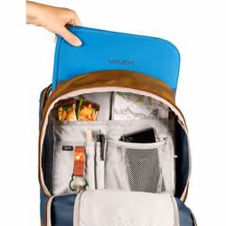 VAUDE Cycle 20 II zaino Zaino da ciclismo Nero Tessuto, Poliammide, Poliestere, Poliuretano - Vista aggiuntiva 5
