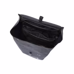 VAUDE ReCycle Pro Single Posteriore Borsa da bicicletta 22 L Tessuto, Poliammide, Poliestere, Poliuretano Nero, Grigio