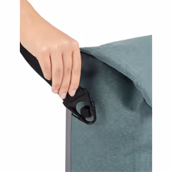 VAUDE ReCycle Pro Single Posteriore Borsa da bicicletta 22 L Tessuto, Poliammide, Poliestere, Poliuretano Nero, Grigio - Vista aggiuntiva 5