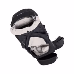 VAUDE Asymmetric 52+8 60 L Nero - Vista aggiuntiva 4