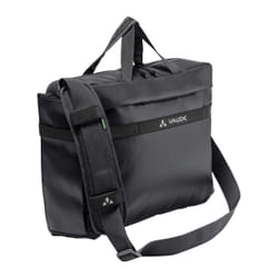 VAUDE Mineo Commuter Briefcase 17 Posteriore Borsa da bicicletta 17 L Poliestere, Poliuretano termoplastico (TPU) Nero