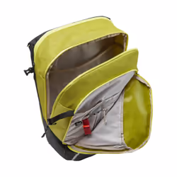 VAUDE Cycle 28 II Luminum Posteriore Borsa da bicicletta 28 L Poliestere, Poliuretano Nero, Verde - Vista aggiuntiva 4