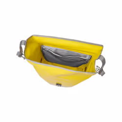 VAUDE Aqua Back Luminum Single II Posteriore Borsa da bicicletta 24 L Poliestere, Poliuretano termoplastico (TPU) Grigio, Giallo - Vista aggiuntiva 3