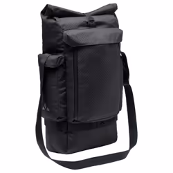 VAUDE 451210100000, Posteriore, Borsa da bicicletta, Poliestere, Poliuretano, Nero, 27 L, 39,6 cm (15.6")