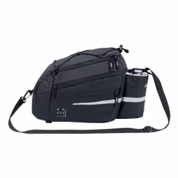 VAUDE Silkroad L Posteriore Borsa da bicicletta 11 L Poliestere, Poliuretano Nero - Vista aggiuntiva 2