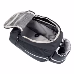 VAUDE Silkroad L Posteriore Borsa da bicicletta 11 L Poliestere, Poliuretano Nero - Vista aggiuntiva 4