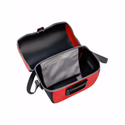 VAUDE Aqua Box Frontale Borsa da bicicletta 6 L Poliestere Nero, Rosso - Vista aggiuntiva 5