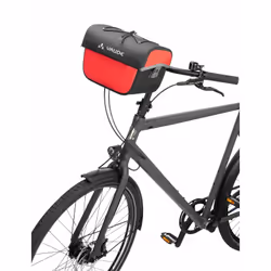 VAUDE Aqua Box Frontale Borsa da bicicletta 6 L Poliestere Nero, Rosso - Vista aggiuntiva 6