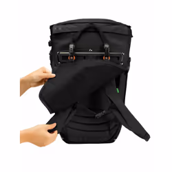VAUDE CityGo Bike 23 Posteriore Zaino da bicicletta 23 L Poliestere Nero - Vista aggiuntiva 7