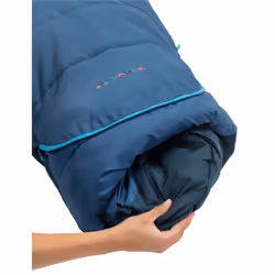 VAUDE Kobel Adjust 500 II Adulto Sacco mummia Poliestere riciclato Blu - Vista aggiuntiva 4