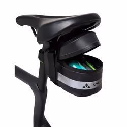 VAUDE 466070100000 Cestino e borsa per bicicletta Sella Borsa da bicicletta 1 L Poliammide Nero - Vista aggiuntiva 6