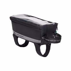 VAUDE 466150100000 Cestino e borsa per bicicletta Cornice Borsa da bicicletta 1 L Poliestere, Poliuretano Nero