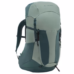 VAUDE Brenta 44+6, Telaio interno, Alto, Imbottitura posteriore, Trekking, Verde, Adulto