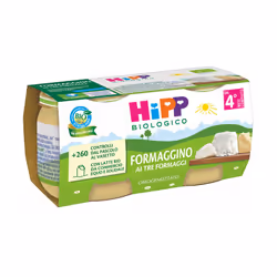 HiPP Formaggino ai tre formaggi 2x80g, 80 g, Senza glutine, 2 pz