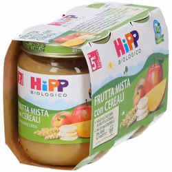 HiPP Frutta mista con cereali 2x125 g Pappa