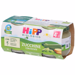 HiPP Bio Zucchine con Patate 2x80 g Pappa