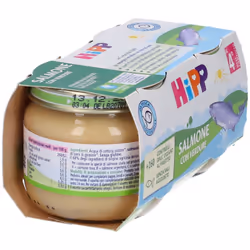 HiPP Salmone con Verdure 2x80 g Pappa