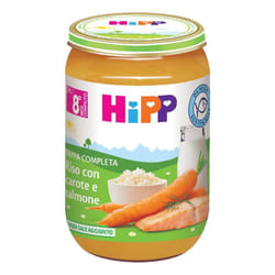 HIPP Pappa Completa Riso con Carote e Salmone 220 g