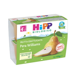 HiPP Pera Williams Frutta Grattugiata 4 x 100g