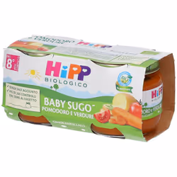 HiPP Biologico Pomodoro e Verdure 2x80 g Pappa