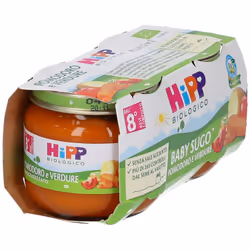 HiPP Biologico Pomodoro e Verdure 2x80 g Pappa