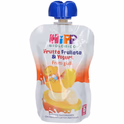 HiPP Biologico Frutta Frullata & Yogurt Frutti Gialli 90 g