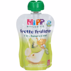 HiPP Frutta Frullata Pera Banana e Kiwi 90 g Sciroppo