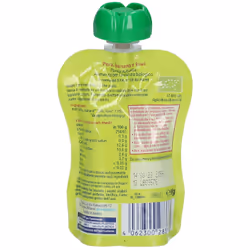 HiPP Frutta Frullata Pera Banana e Kiwi 90 g Sciroppo