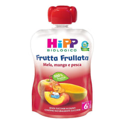 HiPP Biologico Frutta Frullata Mela, Mango e Pesca 90 g
