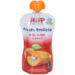 HiPP Biologico Frutta Frullata Mela, Mango e Pesca 90 g