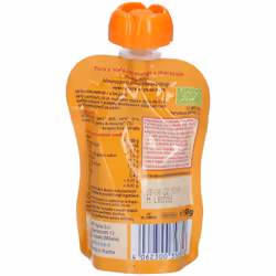 HiPP Biologico Frutta Frullata Pera e Mela con Mango Maracuja 90 g