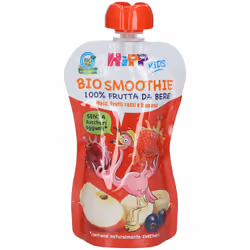 HiPP Kids Bio Smoothie Mela, Frutti rossi e Banana 120 ml Frutta