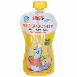 HiPP Bio Smoothie Frutta da Bere Pesca, Mela e Banana 120 ml