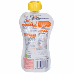 HiPP Bio Smoothie Frutta da Bere Pesca, Mela e Banana 120 ml