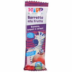Dal 1° anno, solo zuccheri della frutta, senza olio di palma