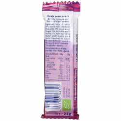 HiPP Biologico Barretta alla Frutta Banana, Lamponi e Cereali 23 g Snack