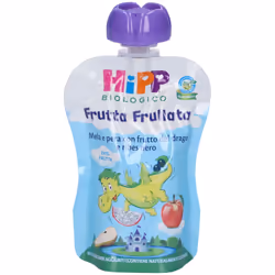 HiPP Biologico Frutta Frullata Pera e mela Frutto del Drago Ribes nero 90 g