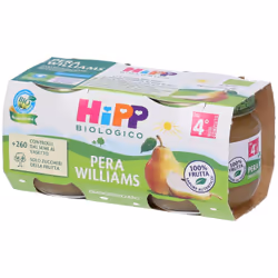 HiPP Biologico Pera Williams Omogeneizzato 2x80 g Pappa