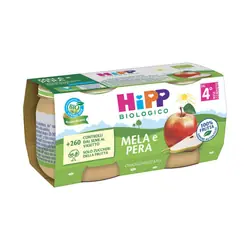 OMO HIPP Bio Mela/Pera*2x80g